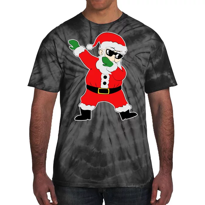 Dabbing Santa Tie-Dye T-Shirt