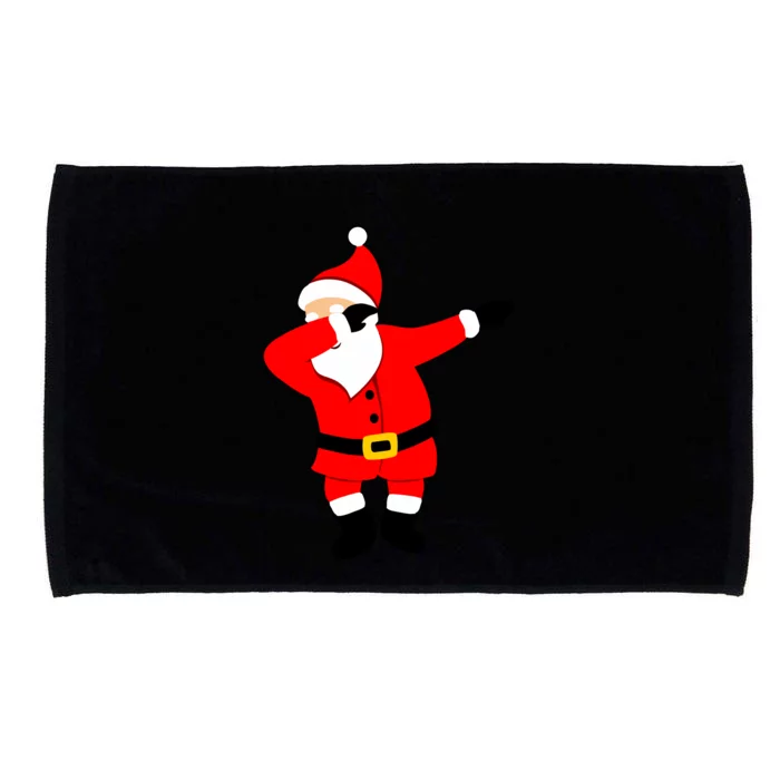 Dabbing Santa Christmas Microfiber Hand Towel