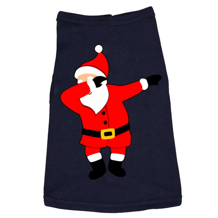 Dabbing Santa Christmas Doggie Tank