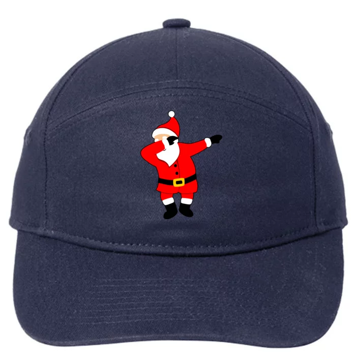 Dabbing Santa Christmas 7-Panel Snapback Hat