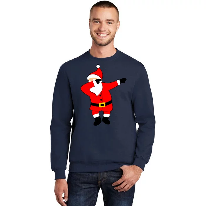 Dabbing Santa Christmas Tall Sweatshirt