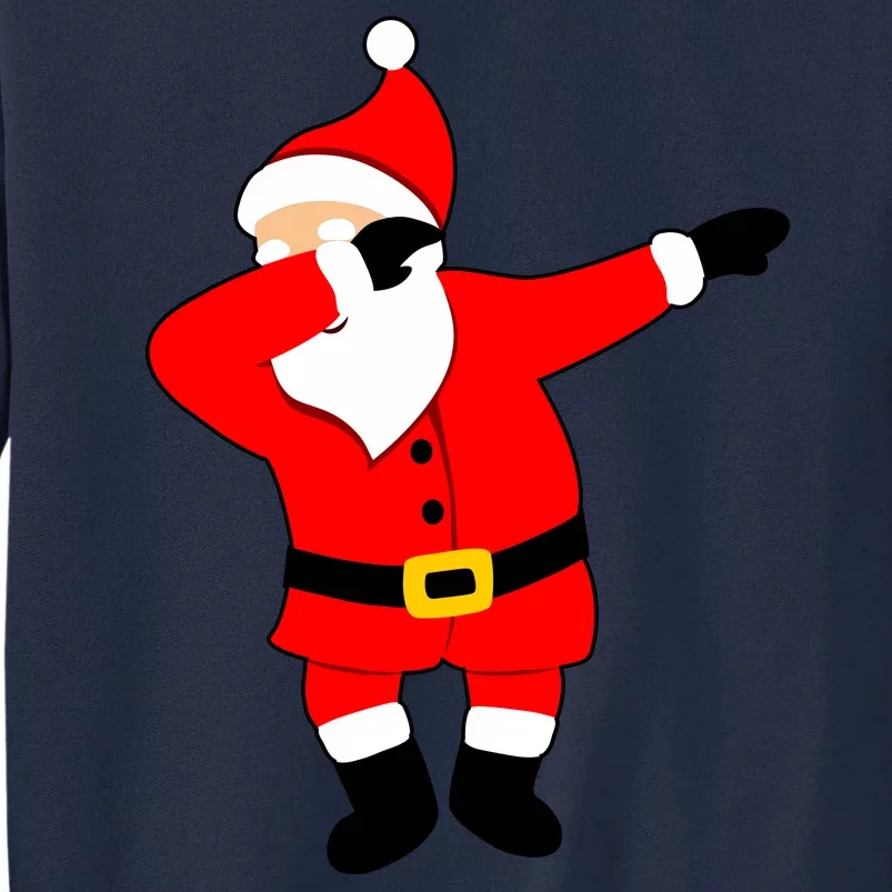 Dabbing Santa Christmas Tall Sweatshirt