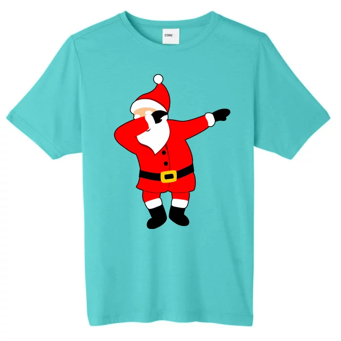 Dabbing Santa Christmas ChromaSoft Performance T-Shirt