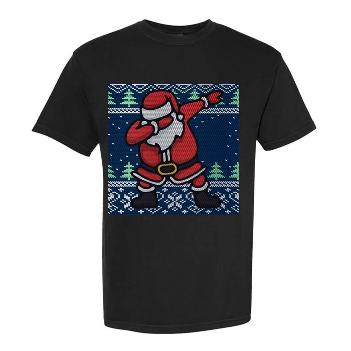 Dabbing Santa Claus Garment-Dyed Heavyweight T-Shirt