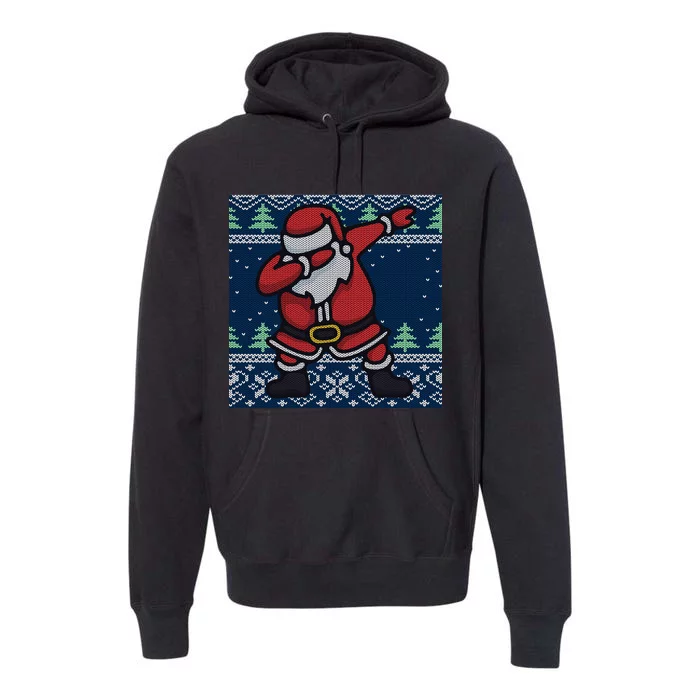 Dabbing Santa Claus Premium Hoodie