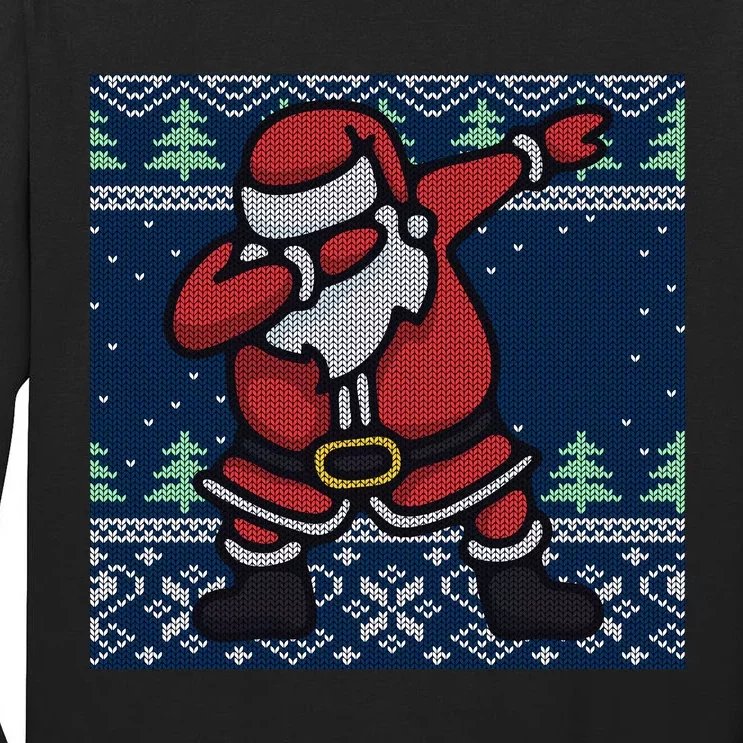 Dabbing Santa Claus Tall Long Sleeve T-Shirt