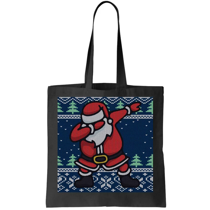 Dabbing Santa Claus Tote Bag