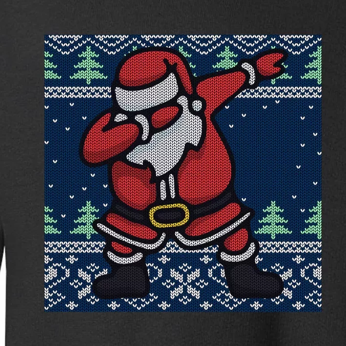 Dabbing Santa Claus Toddler Sweatshirt