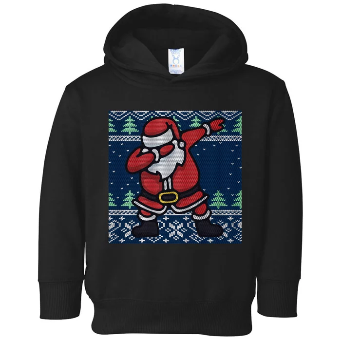 Dabbing Santa Claus Toddler Hoodie