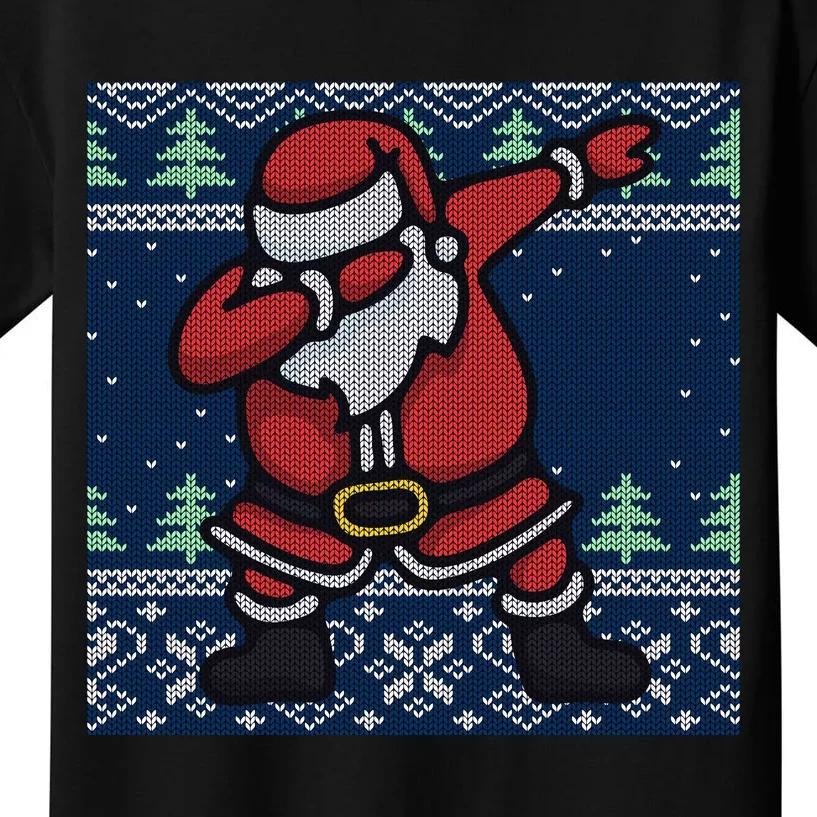 Dabbing Santa Claus Kids T-Shirt