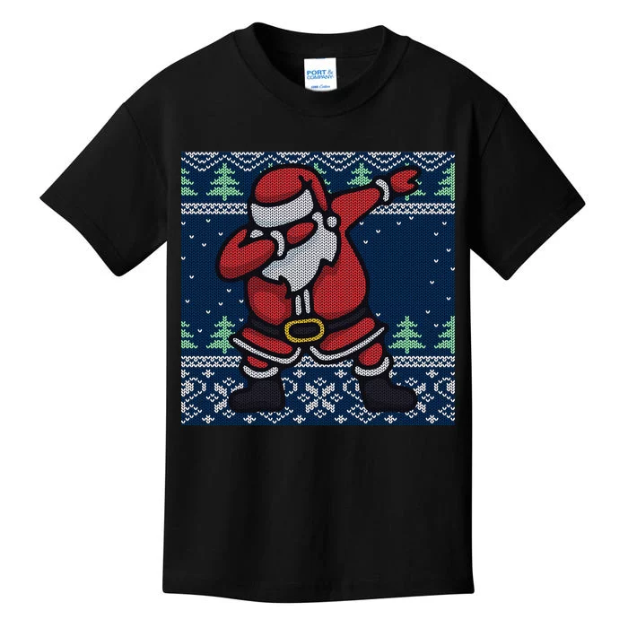 Dabbing Santa Claus Kids T-Shirt