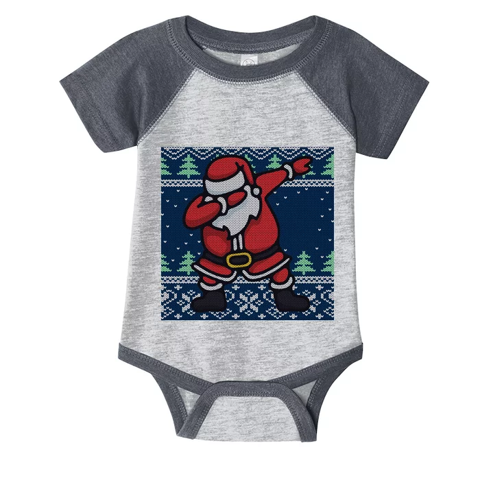 Dabbing Santa Claus Infant Baby Jersey Bodysuit