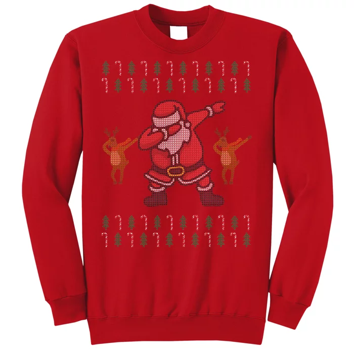 Dabbing Santa Ugly Christmas Sweatshirt