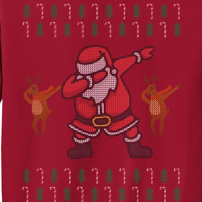 Dabbing Santa Ugly Christmas Tall Sweatshirt