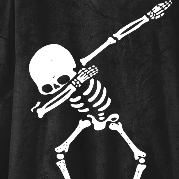 Dabbing Skeleton Dab Hooded Wearable Blanket