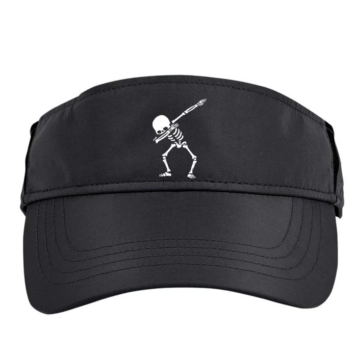 Dabbing Skeleton Dab Adult Drive Performance Visor