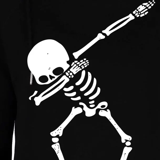 Dabbing Skeleton Dab Womens Funnel Neck Pullover Hood