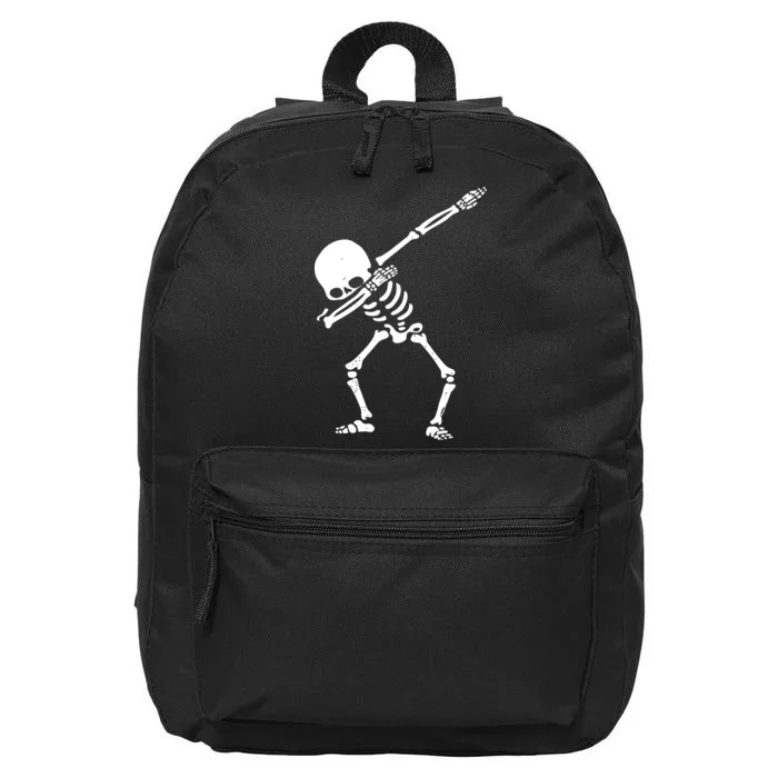 Dabbing Skeleton Dab 16 in Basic Backpack