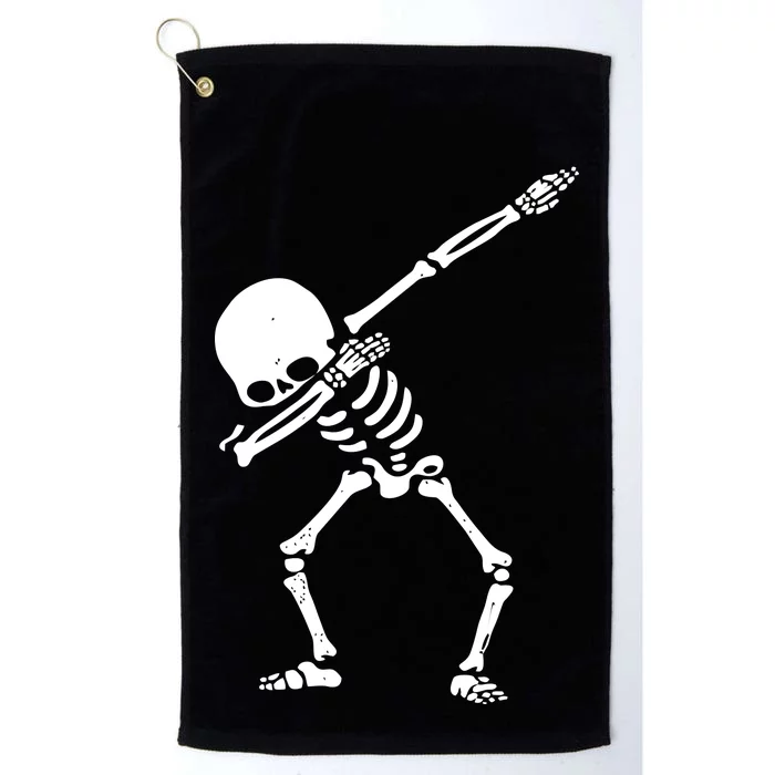 Dabbing Skeleton Dab Platinum Collection Golf Towel