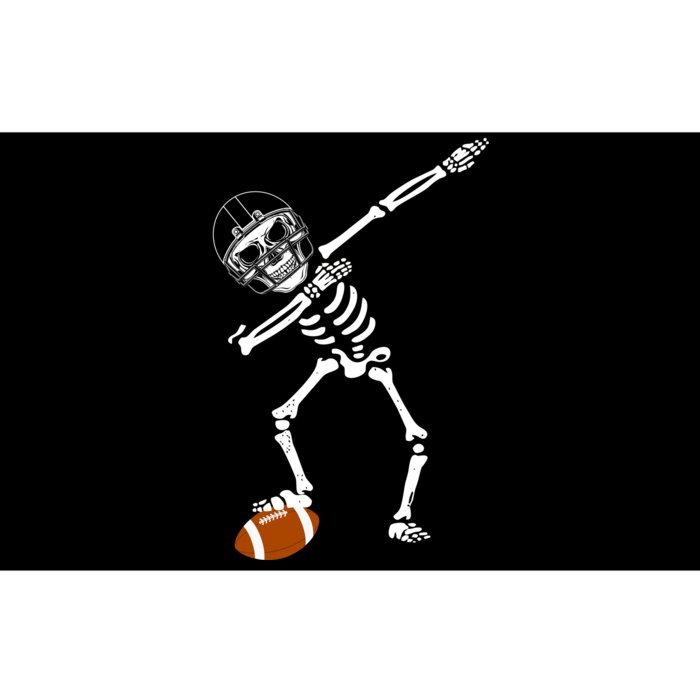 Dabbing Skeleton Football Dab Touchdown TD Bumper Sticker