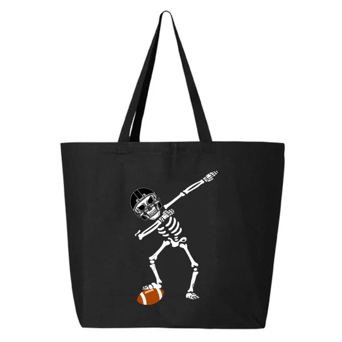 Dabbing Skeleton Football Dab Touchdown TD 25L Jumbo Tote