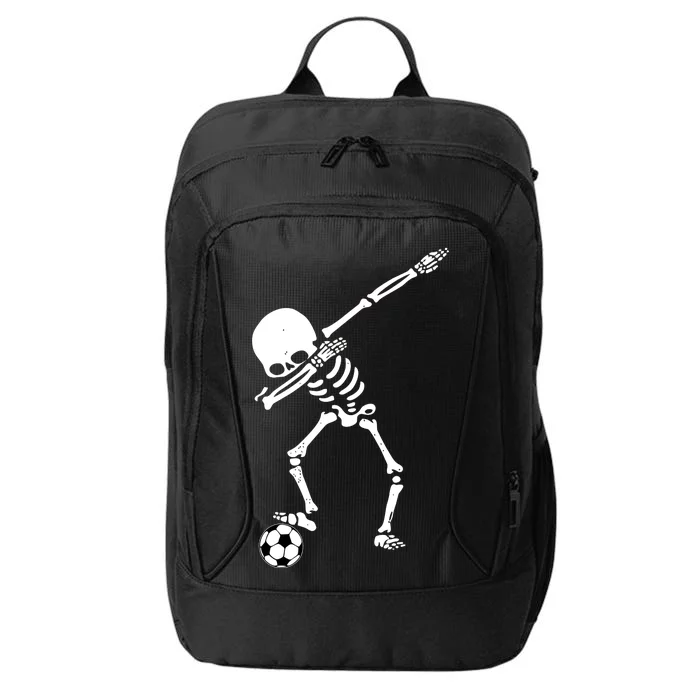 Dabbing Skeleton Soccer Dab City Backpack