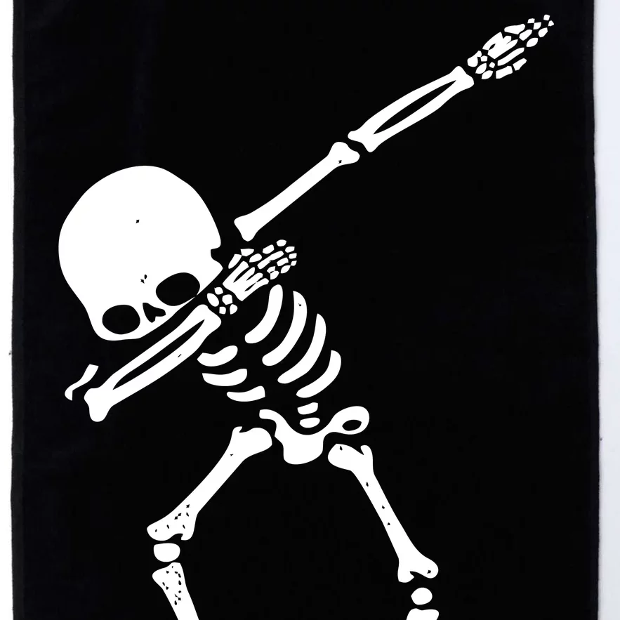 Dabbing Skeleton Soccer Dab Platinum Collection Golf Towel