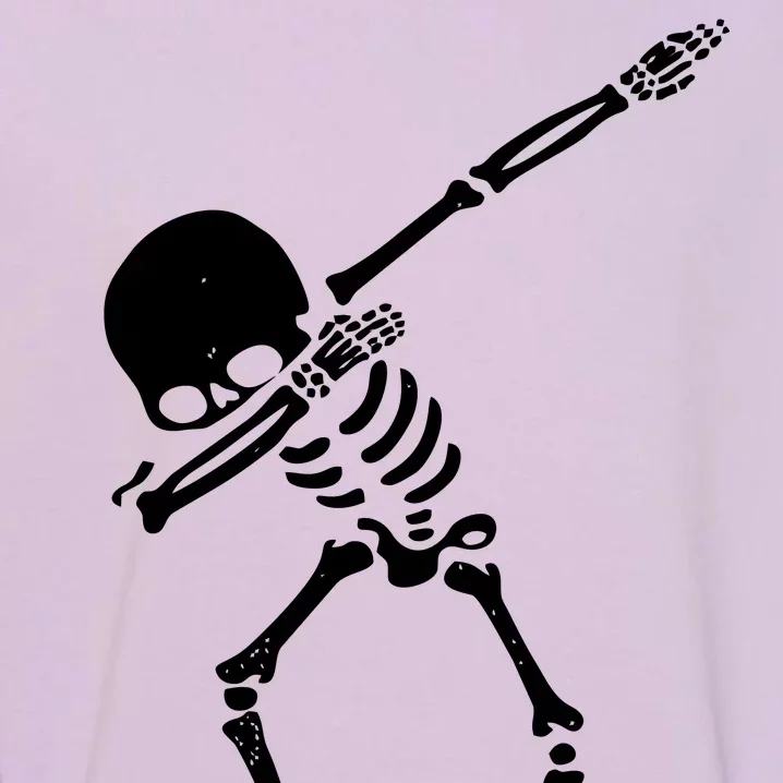 Dabbing Skeleton Soccer Dab Garment-Dyed Sweatshirt