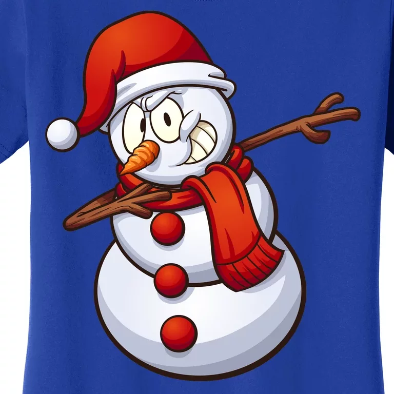 Dabbing Snowman Women's T-Shirt