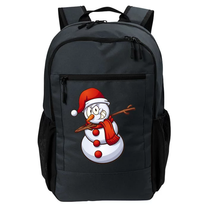 Dabbing Snowman Daily Commute Backpack