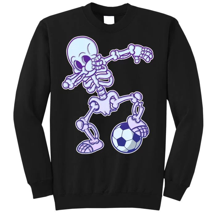 Dabbing Soccer Skeleton Sweatshirt