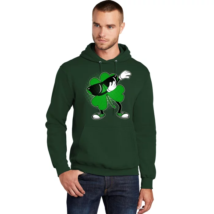 Dabbing St. Patrick's Day Shamrock Hoodie