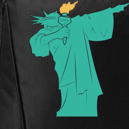 Dabbing Statue Of Liberty City Backpack