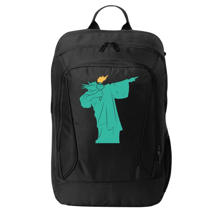 Dabbing Statue Of Liberty City Backpack