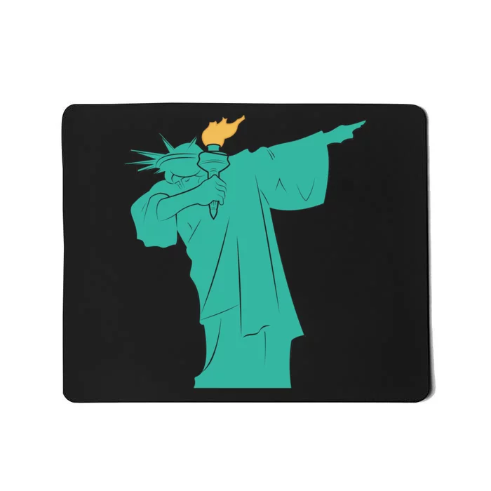 Dabbing Statue Of Liberty Mousepad