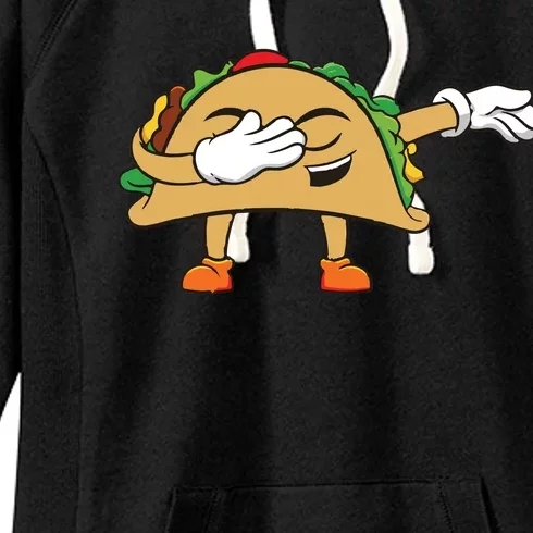 Dabbing Taco Women's Fleece Hoodie