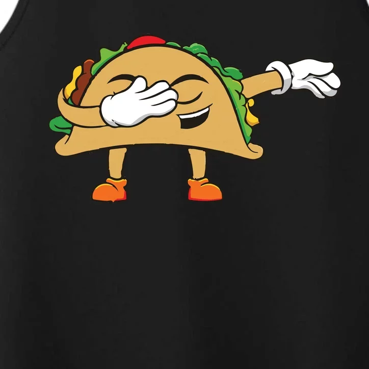 Dabbing Taco Performance Tank