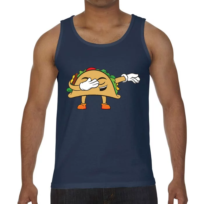 Dabbing Taco Comfort Colors® Tank Top