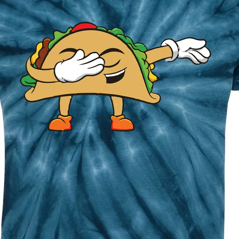 Dabbing Taco Kids Tie-Dye T-Shirt