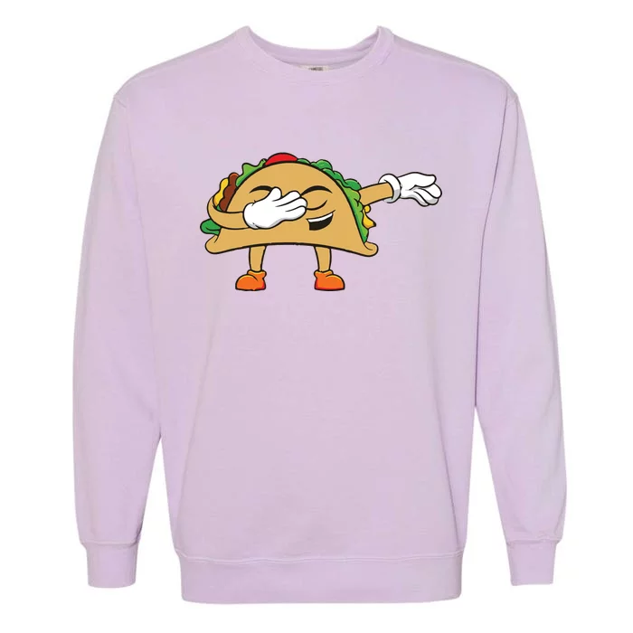 Dabbing Taco Garment-Dyed Sweatshirt