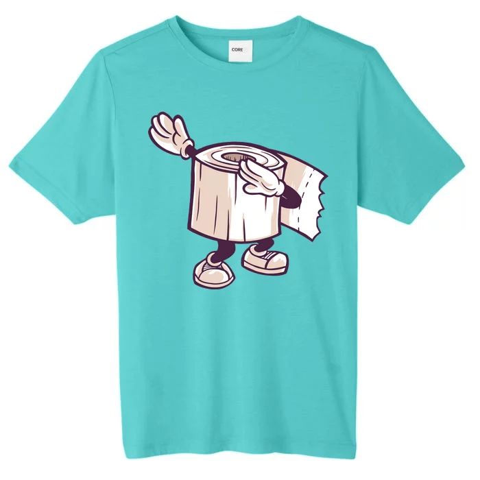 Dabbing Toilet Paper ChromaSoft Performance T-Shirt