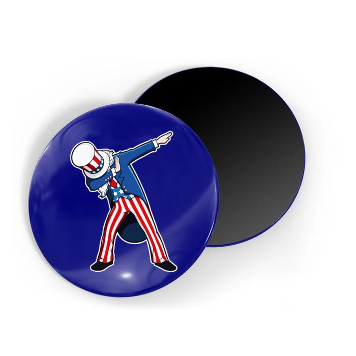 Dabbing Uncle Sam 4th of July Independence Day Magnet