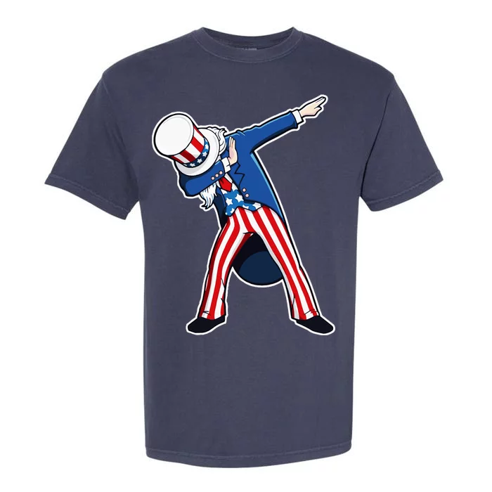 Dabbing Uncle Sam 4th of July Independence Day Garment-Dyed Heavyweight T-Shirt