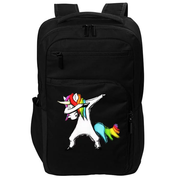 Dabbing Unicorn Impact Tech Backpack