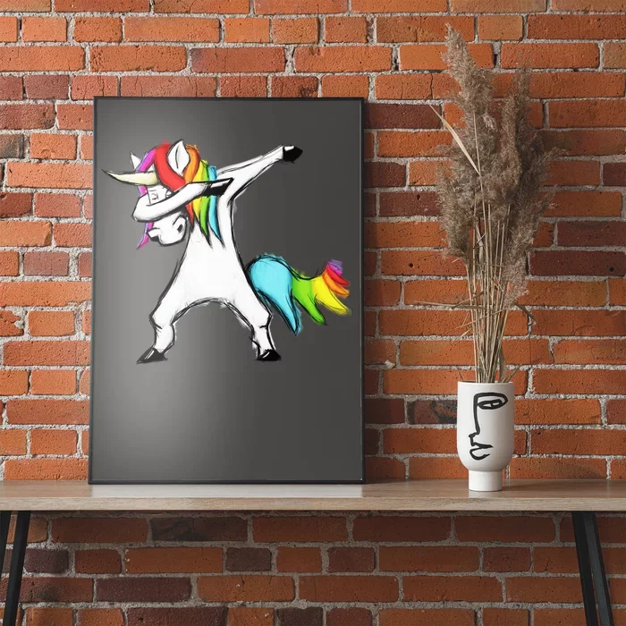 Dabbing Unicorn Poster