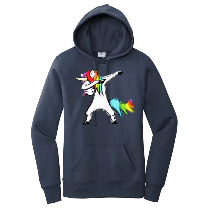 Dabbing Unicorn Women's Pullover Hoodie