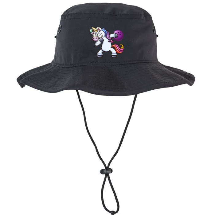 Dabbing Unicorn Bowling Legacy Cool Fit Booney Bucket Hat