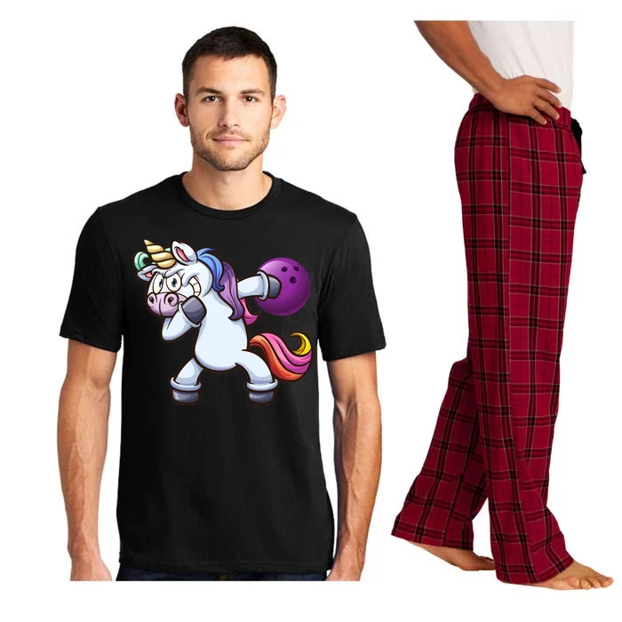 Dabbing Unicorn Bowling Pajama Set