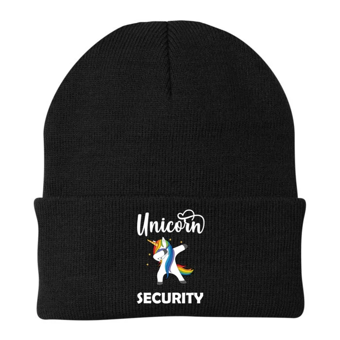 Dabbing Unicorn Security Knit Cap Winter Beanie