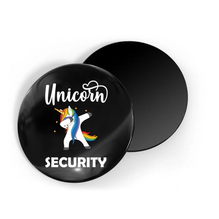 Dabbing Unicorn Security Magnet